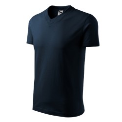 Tricou V-neck 102 - albastru marin