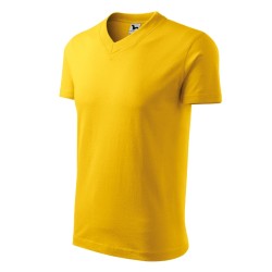 Tricou V-neck 102 - galben