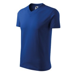 Tricou V-neck 102 - albastru regal