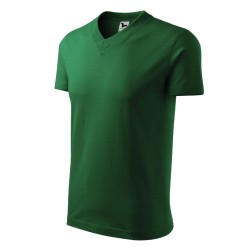 Tricou V-neck 102 - verde sticlă