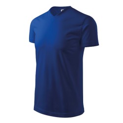 Tricou Heavy V-neck 111 - albastru regal