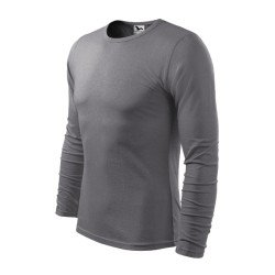 Tricou Fit-T LS 119 - gri metalic