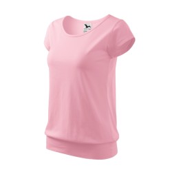 Tricou City 120 - roz