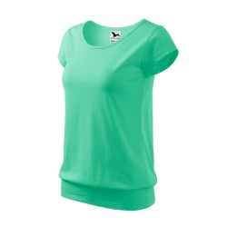 Tricou City 120 - verde mentă