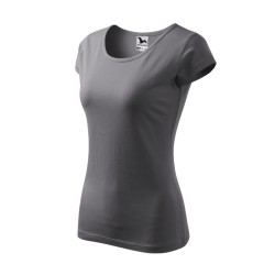 Tricou Pure 122 - gri metalic