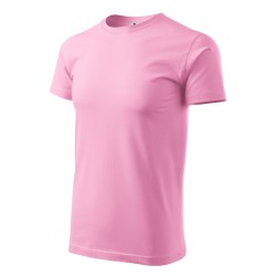 Tricou Basic 129 - roz