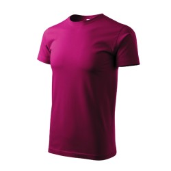 Tricou Basic 129 - roşu fucsie