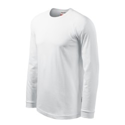 Tricou Street LS 130 - alb
