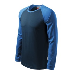 Tricou Street LS 130 - albastru marin