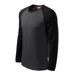 Tricou Street LS 130 - ebony gray