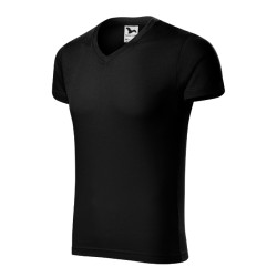 Tricou Slim Fit V-neck 146 - negru