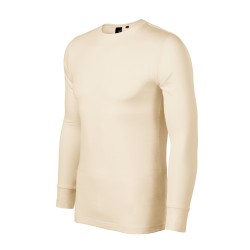 Tricou Merino Rise LS 159 - migdală