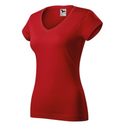 Tricou Fit V-neck 162 - roşu