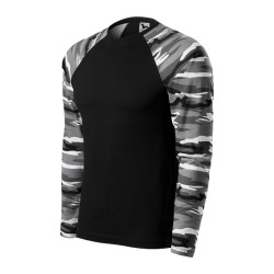 Tricou Camouflage LS 166 - camuflaj gri