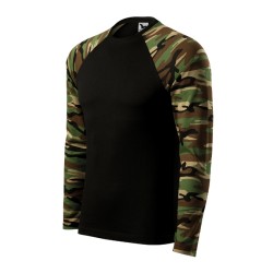 Tricou Camouflage LS 166 - camuflaj maro