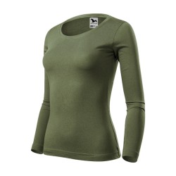 Tricou Fit-T LS 169 - khaki
