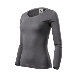 Tricou Fit-T LS 169 - gri metalic