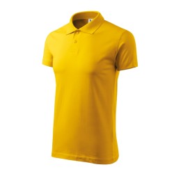 Tricou polo Single J. 202 - galben