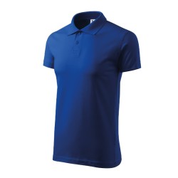 Tricou polo Single J. 202 - albastru regal