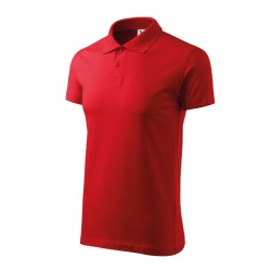 Tricou polo Single J. 202 - roşu