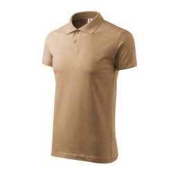 Tricou polo Single J. 202 - nisip