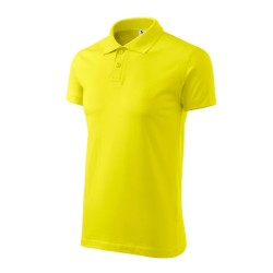 Tricou polo Single J. 202 - lămâie