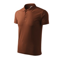 Tricou polo Pique Polo 203 - ciocolatiu