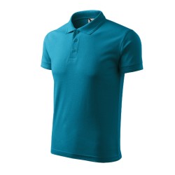 Tricou polo Pique Polo 203 - turcoaz închis