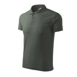 Tricou polo Pique Polo 203 - gri ardezie