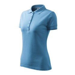 Tricou polo Pique Polo 210 - albastru azuriu