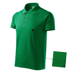 Tricou polo Cotton 212 - verde mediu