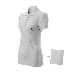 Tricou polo Cotton 213 - gri deschis