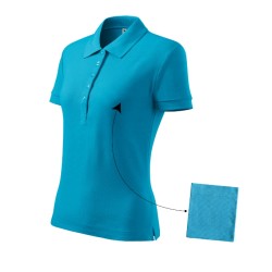 Tricou polo Cotton 213 - turcoaz