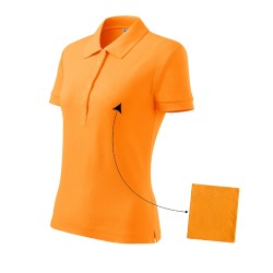 Tricou polo Cotton 213 - tangerine orange