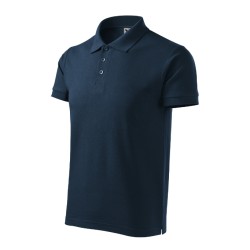 Tricou polo Cotton Heavy 215 - albastru marin