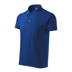 Tricou polo Cotton Heavy 215 - albastru regal