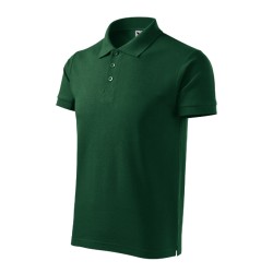 Tricou polo Cotton Heavy 215 - dark green