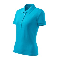 Tricou polo Cotton Heavy 216 - turcoaz