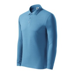 Tricou polo Pique Polo LS 221 - albastru azuriu