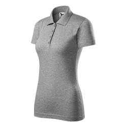 Tricou polo Single J. 223 - gri închis