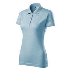 Tricou polo Single J. 223 - albastru deschis