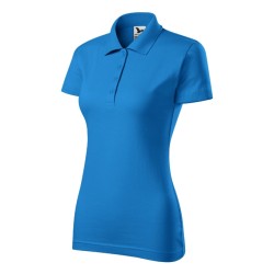 Tricou polo Single J. 223 - snorkel blue