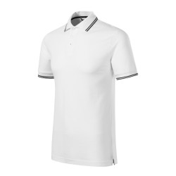 Tricou polo Focus 232 - alb
