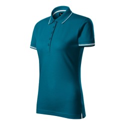 Tricou polo Perfection plain 253 - albastru petrol