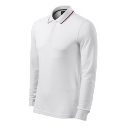 Contrast Stripe LS 258 - alb