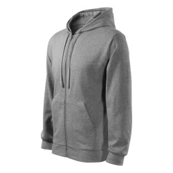 Hanorac Trendy Zipper 410 - gri închis