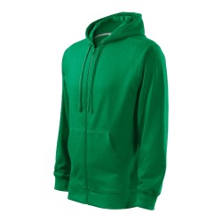 Hanorac Trendy Zipper 410 - verde mediu