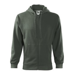 Hanorac Trendy Zipper 410 - gri ardezie