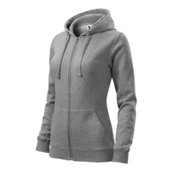 Hanorac Trendy Zipper 411 - gri închis