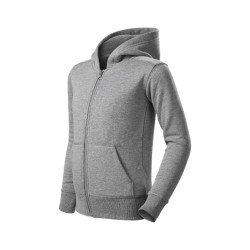 Hanorac Trendy Zipper 412 - gri închis